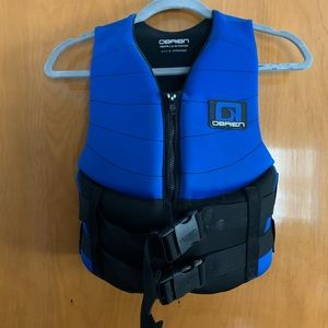 O’Brien Youth Life Jacket 50-90 Pounds EUC